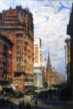 Fifth Avenue, New York City Artwork by Colin Campbell Cooper
