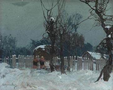 Farmstead Artwork by Stepan Kolesnikov