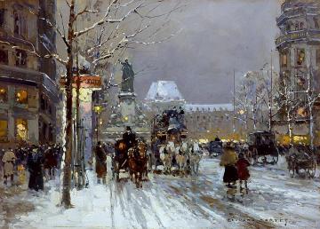 Place de la Republique Artwork by Edouard Léon Cortes
