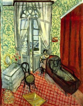Two Women in an Interior Artwork by Henri Matisse