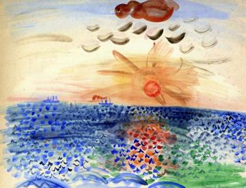 The Sea Artwork by Raoul Dufy