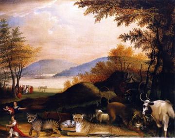 Peaceable Kingdom Artwork by Edward Hicks