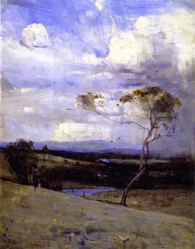 Approaching Storm Artwork by Sir Arthur Streeton