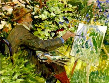 Artist at the Easel Artwork by Nikolai Petrovich Bogdanov-belsky