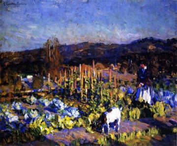 The Cabbage Patch Artwork by E. Charlton Fortune