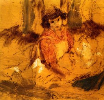 Little Girl Artwork by Edouard Vuillard