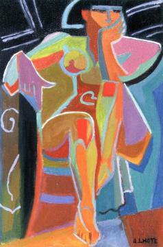 Nude Woman Artwork by André Lhote