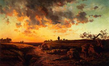 The Goat Herder Artwork by George Inness