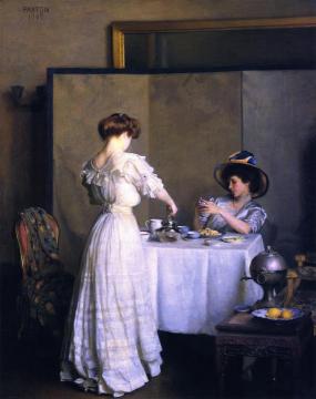 Tea Leaves Artwork by William Mcgregor Paxton