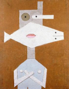 La Bretonne Artwork by Victor Brauner