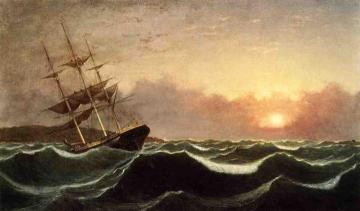Sunset after Storm Artwork by Fitz Hugh Lane