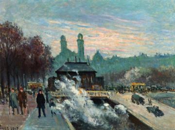 The Trocadero Artwork by Maximilien Luce