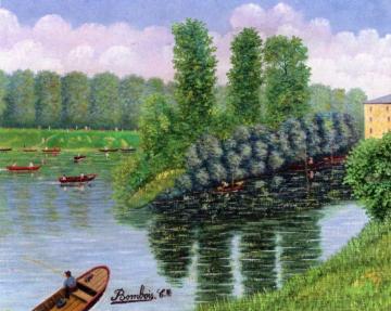 By The Lake Artwork by Camille Bombois