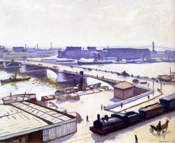 The Quai De Paris In Rouen Artwork by Albert Marquet