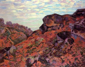 Crozant, the Sedelle Heights, Morning Artwork by Armand Guillaumin