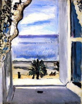 The Open Window Artwork by Henri Matisse