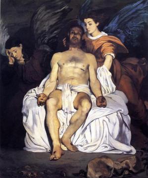 The Dead Christ and the Angels Artwork by Edouard Manet