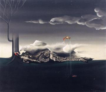 Composition Artwork by Oscar Dominguez