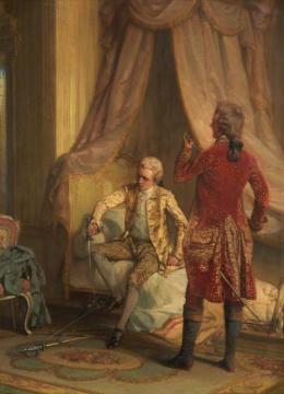 The Morning of the Duel Artwork by Talbot Hughes