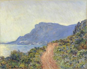 The Corniche Of Monaco Artwork by Claude Oscar Monet