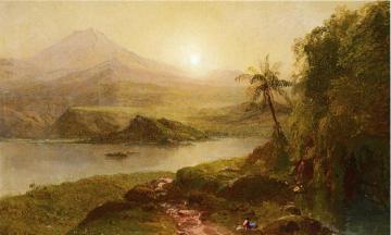 Mountain Landscape Artwork by Frederic Edwin Church