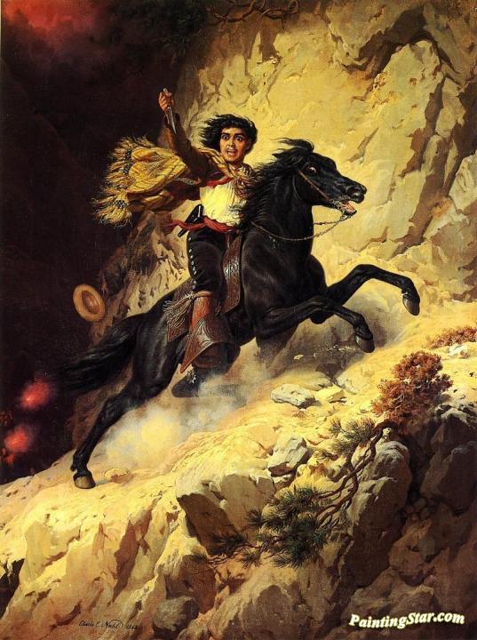 Joaquin Murieta Artwork by Charles Christian Nahl