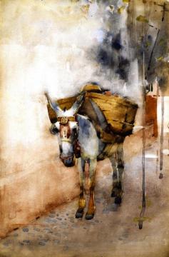 The Arab Donkey Artwork by Arthur Melville
