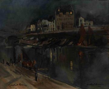 Parisian Evening Artwork by Constantin Alexeevich Korovin
