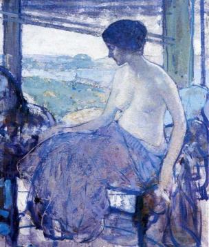 The Open Window Artwork by Richard Edward Miller