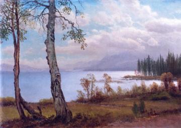 Lake Tahoe Artwork by Albert Bierstadt