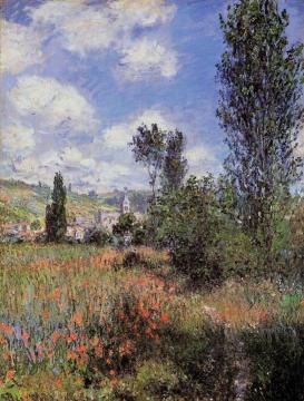 Lane in the Poppy Fields, Ile Saint-Martin Artwork by Claude Oscar Monet