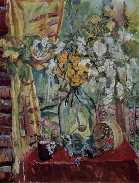 Bird Cherry Artwork by Alexander Osmerkin