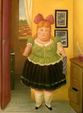 Courturier Artwork by Fernando Botero