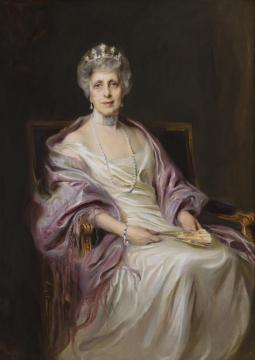 Portrait Of Mrs. Robert Livingston Fryer Artwork by Philip Alexius de Laszlo