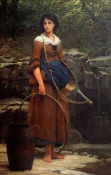The Nut Brown Maid Artwork by George Dunlop Leslie