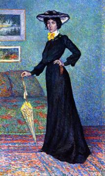 Lucie Coustueier Artwork by Maximilien Luce