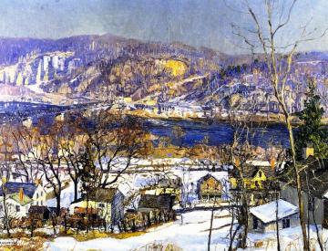 Late Afternoon Artwork by Edward Willis Redfield