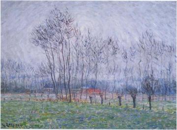 Meadows Near Saint Cyr Artwork by Gustave Loiseau