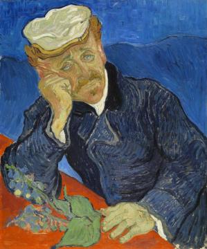 Portrait Of Doctor Gachet Artwork by Vincent Van Gogh