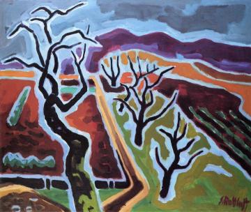 November Artwork by Karl Schmidt Rottluff
