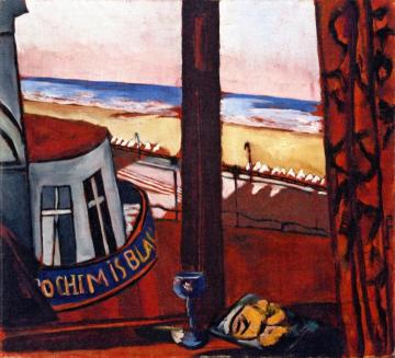 Scheveningen, Five o'Clock in the Morning Artwork by Max Beckmann