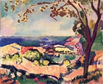 View of the Sea, Collioure Artwork by Henri Matisse