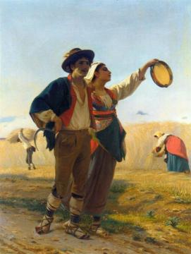 Courtship Artwork by Luigi Bechi