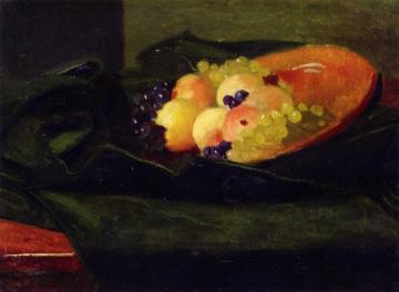 Still LIfe with Fruit on Green Velvet Artwork by Andre Derain