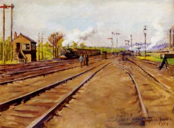 The Sidings Artwork by Stanhope Alexander Forbes