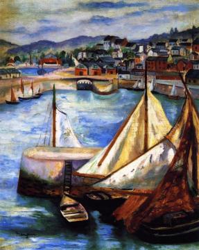 Drying Sails Artwork by Henri Manguin