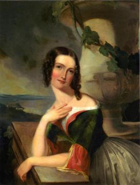 Portrait of Elizabeth Wharton (Mrs. William J. McCluney) Artwork by Thomas Sully