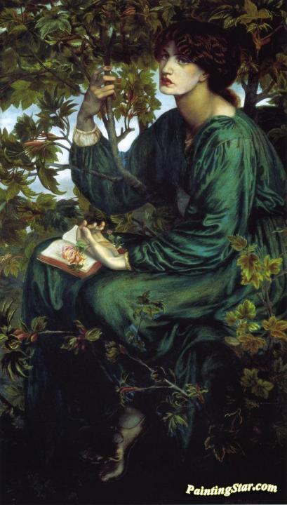 The Day Dream Artwork by Dante Gabriel Rossetti