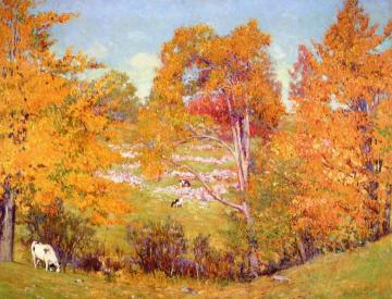 Shore by the Saint Lawrence Artwork by Alson Skinner Clark