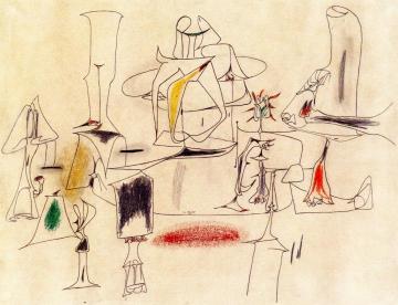 Untitled Artwork by Arshile Gorky